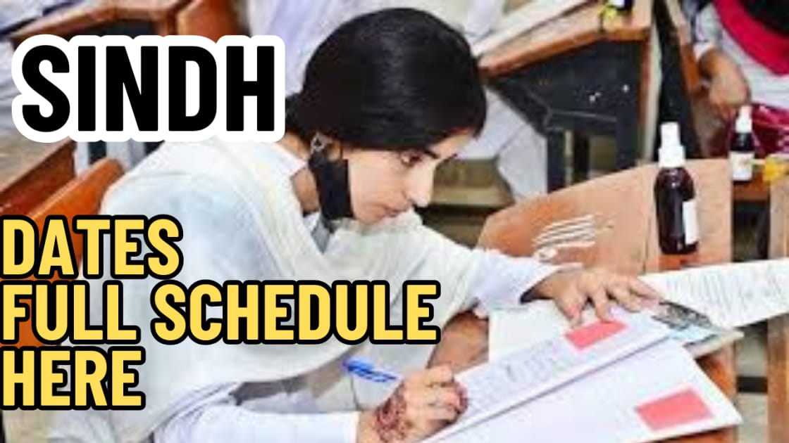 Matric & Intermediate Exam Dates Announced for Sindh 2025