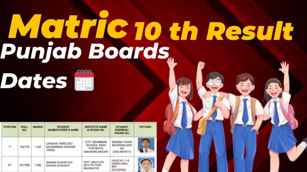 Matric 10 Result 2025: Punjab Boards Date Expected by July End